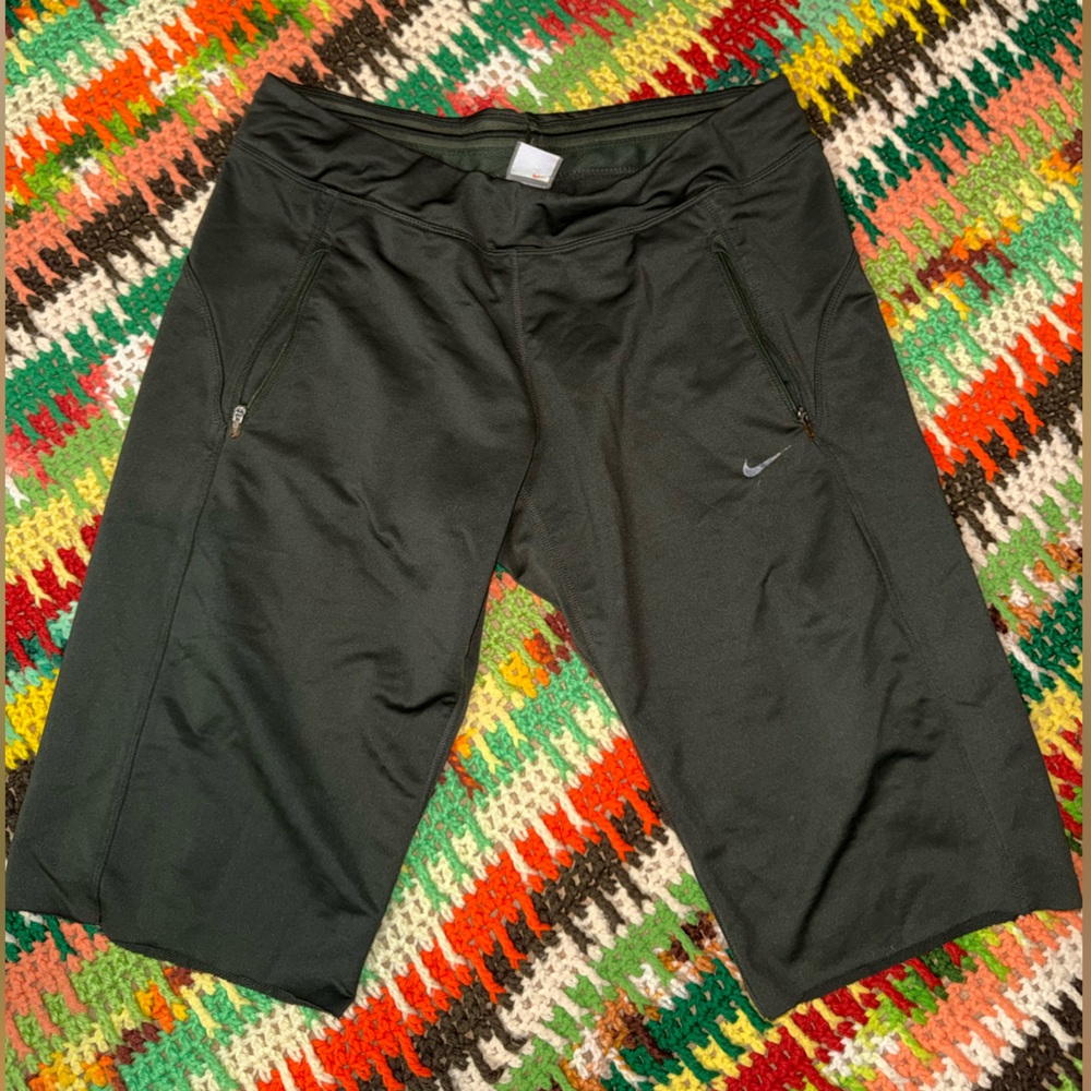 Nike Dark Green Men’s Performance Shorts